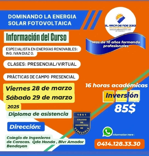 Curso Dominando la Energía Solar Fotovoltaica