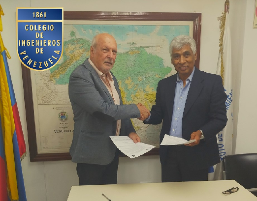 La Fundación Instituto de Mejoramiento Profesional del Colegio de Ingenieros de Venezuela (FIMP-CIV), y la Sociedad Venezolana de Ingeniería Hidráulica (SVIH) firmaron convenio institucional la pasada semana